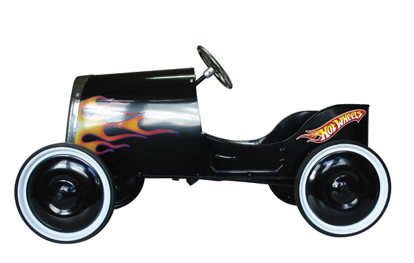 Hot Wheels peddal car to be won